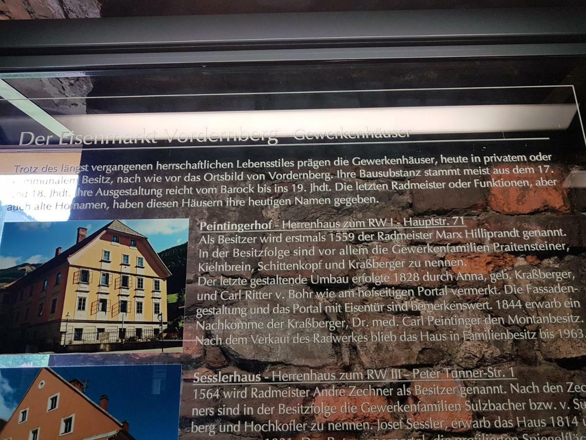 Vermietung Ronner Vordernberg Exteriör bild